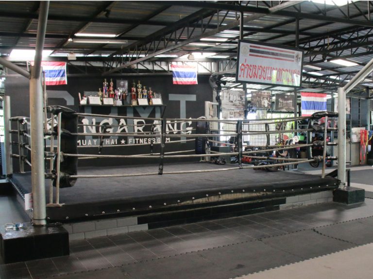 Muay Thai boxing ring