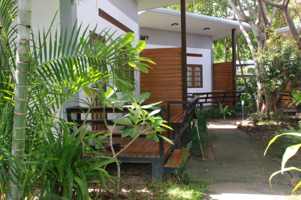 Personal cabin accommodation at Thailand rehab for addiction