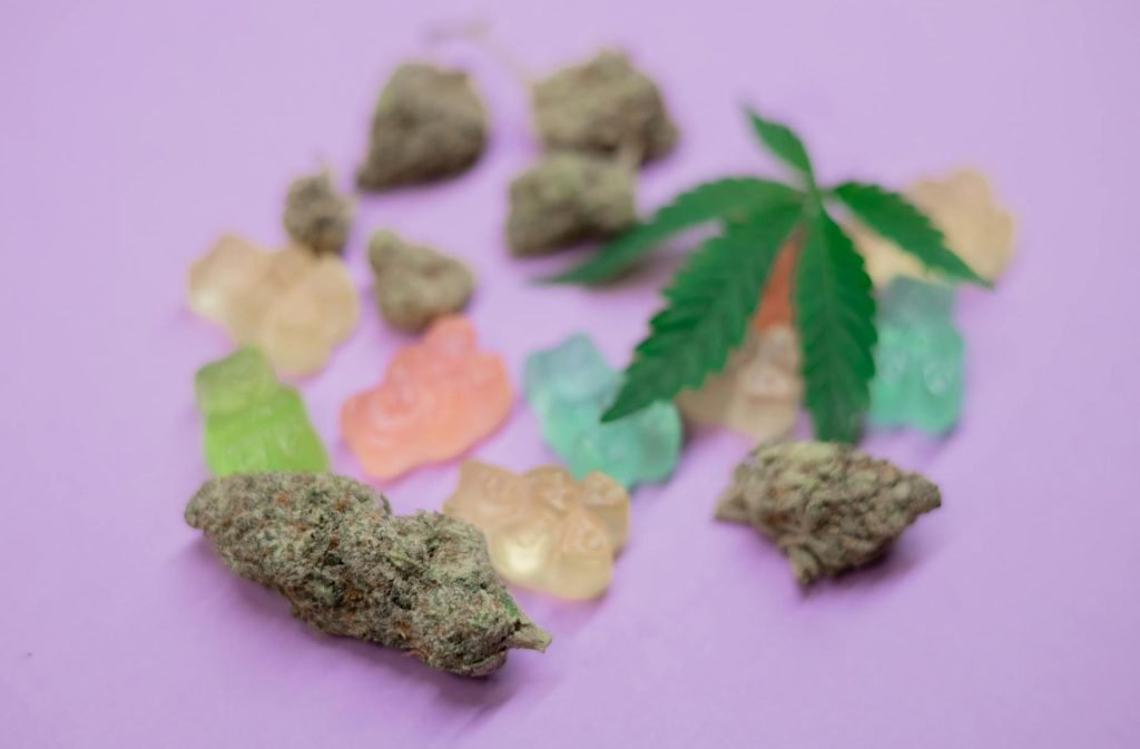 Selection of products for sale in Thailand's cannabis stores