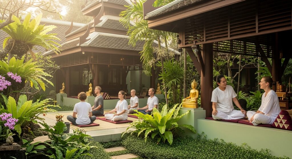 Thai hospitality and mindfulness supporting alcohol recovery
