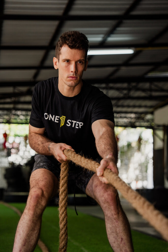 Gym workout at One Step Rehab