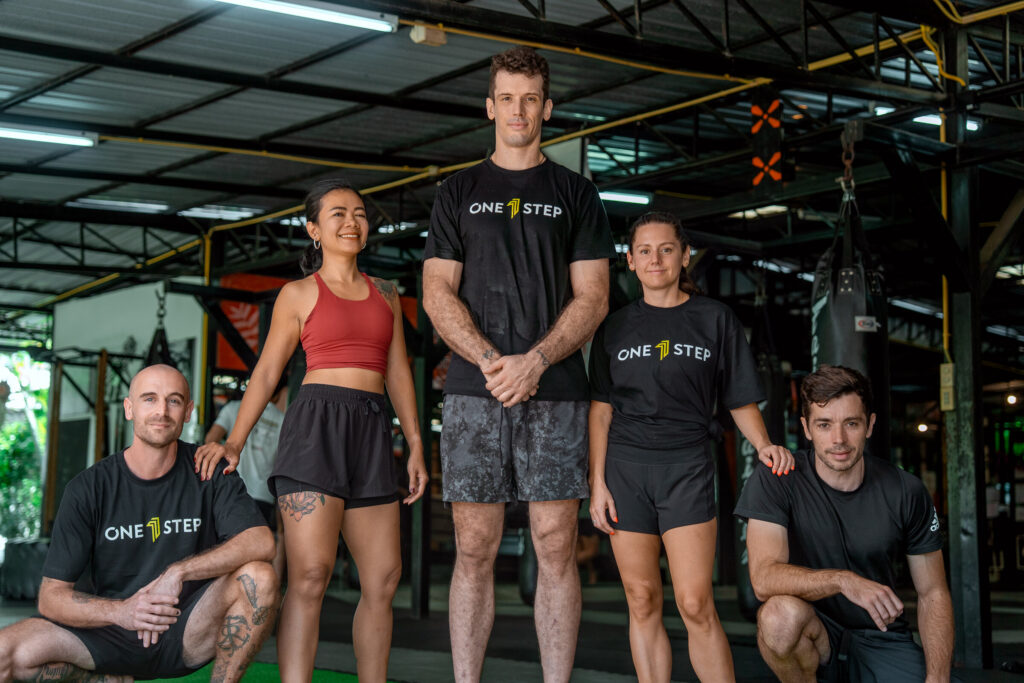 In-house fitness centre at One Step Rehab Thailand