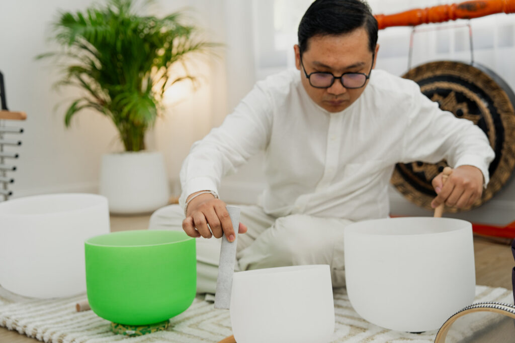 Holistic therapy session at One Step Rehab