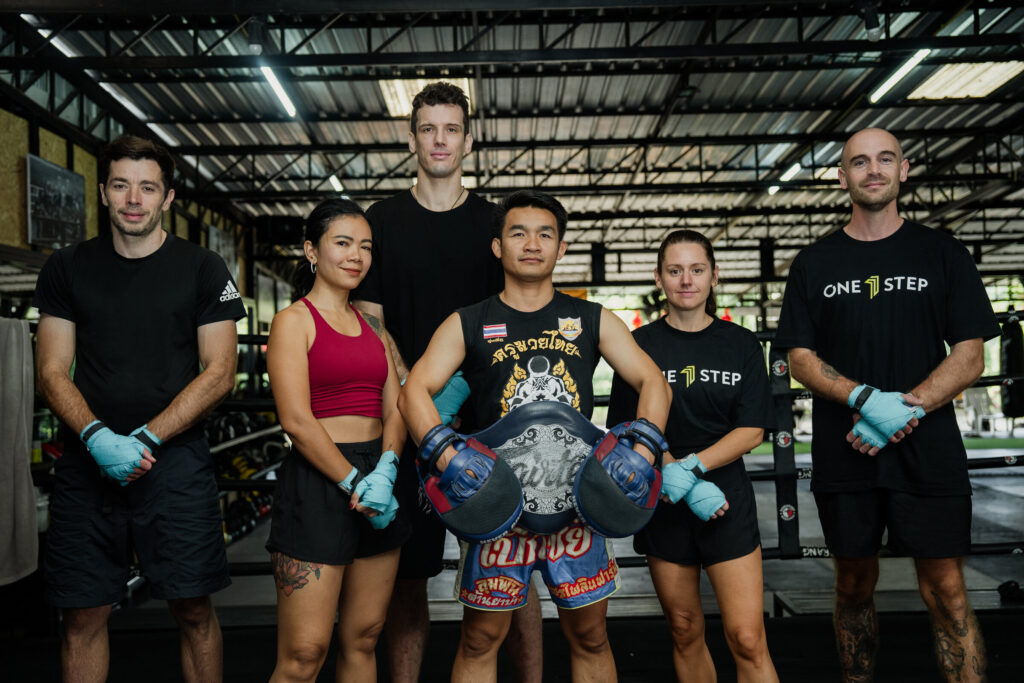 Muay Thai training at One Step Rehab