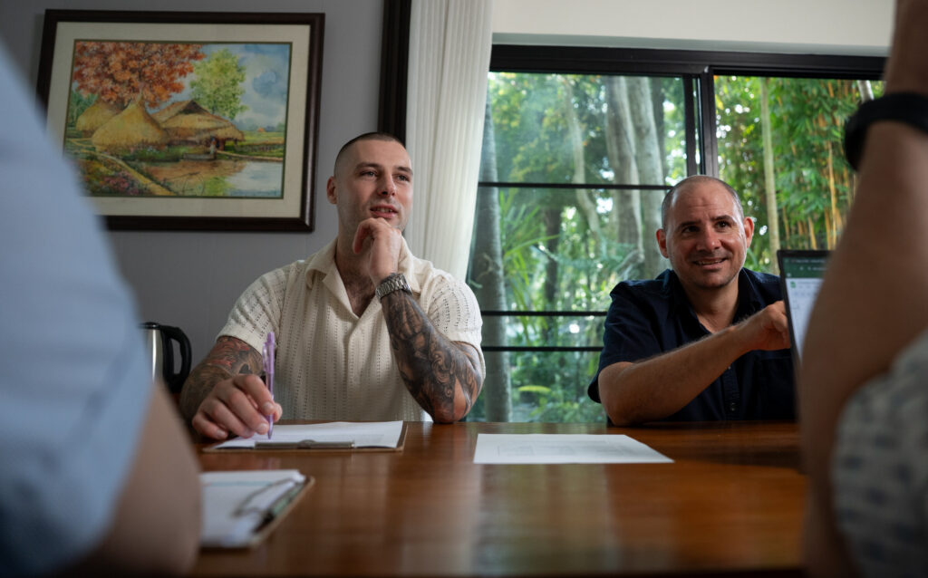 One Step Rehab counselling team in session
