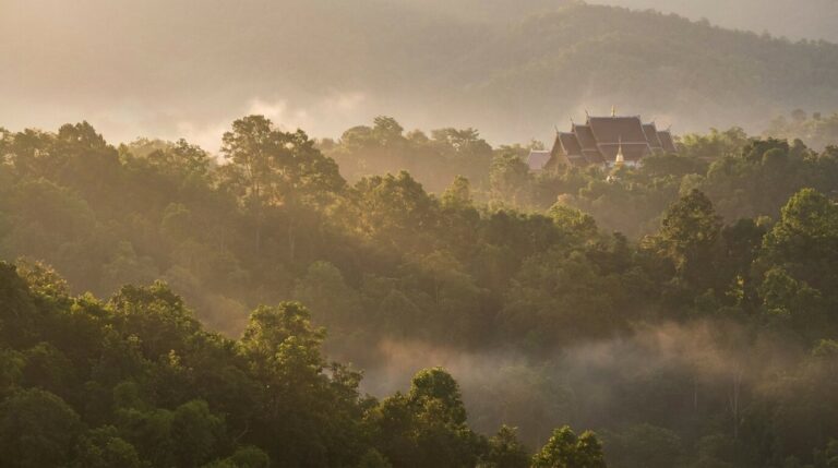 Chiang Mai mountain landscape representing dual diagnosis therapy and recovery at One Step Rehab