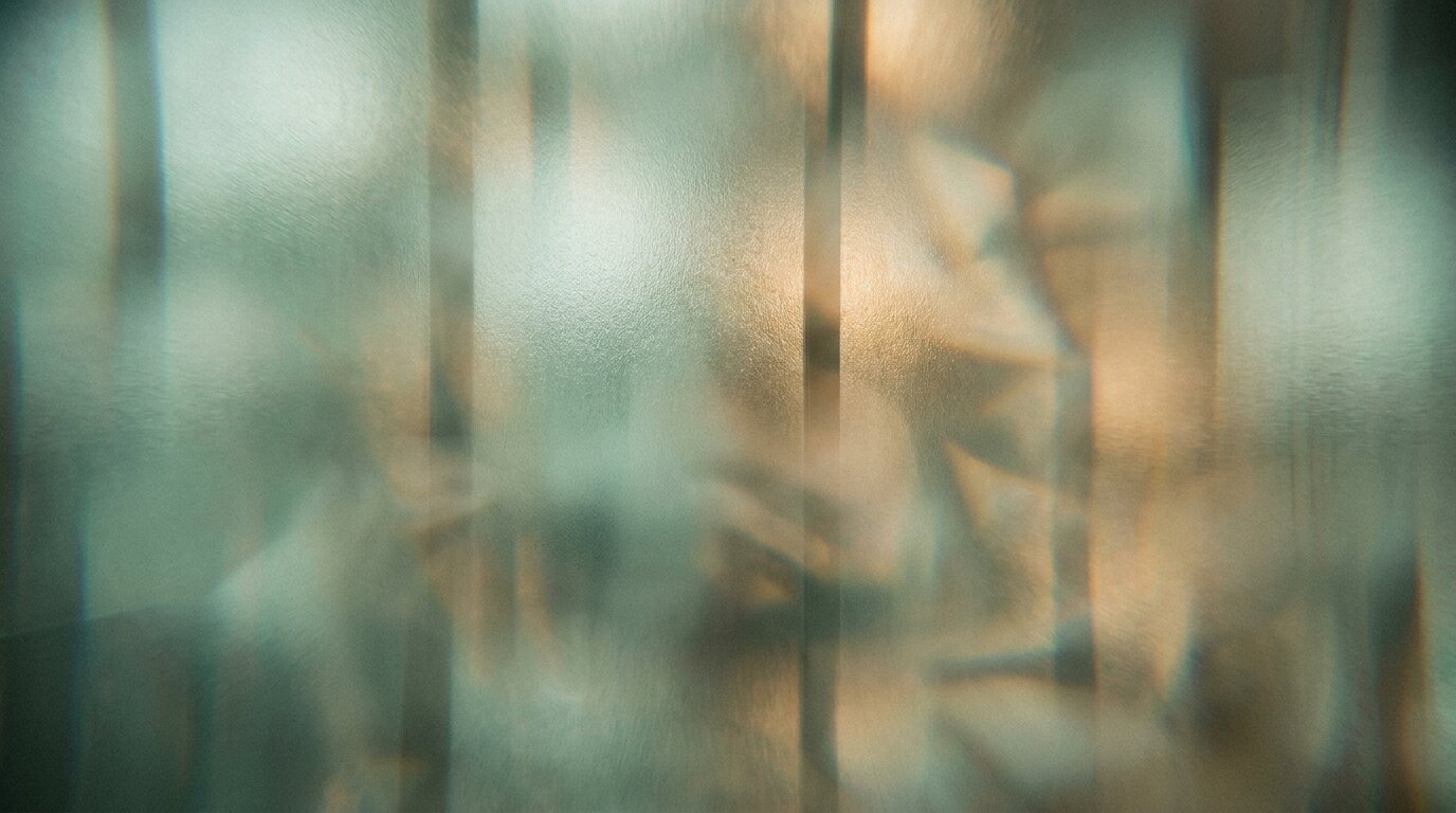Abstract light through textured glass representing the disordered thinking of cannabis-induced psychosis