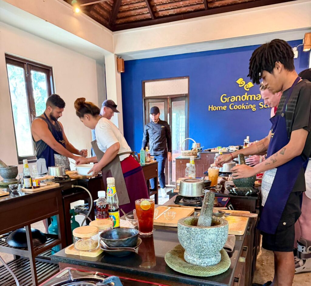 Thai cooking class at a Chiang Mai cooking school