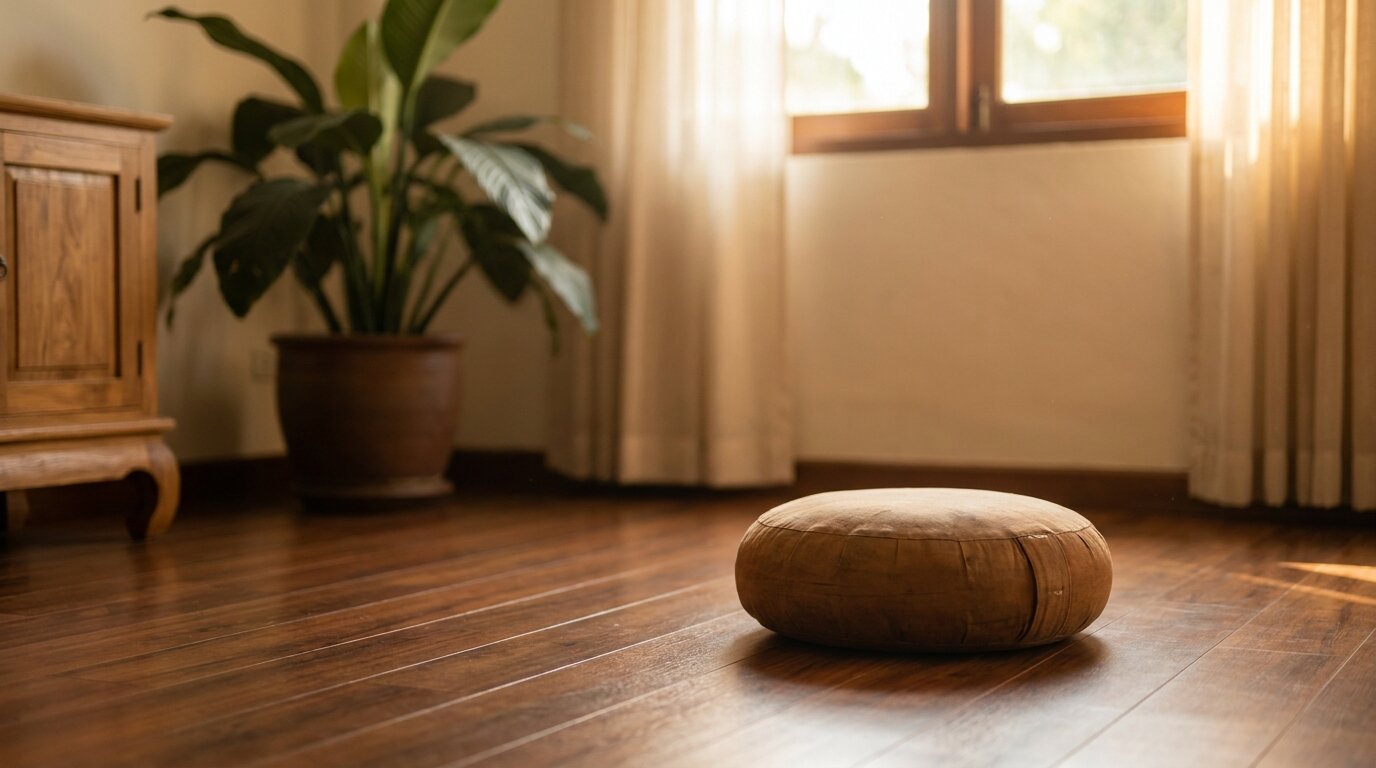 Peaceful Thai-style room with morning light symbolising recovery from cannabis use disorder at One Step Rehab in Chiang Mai
