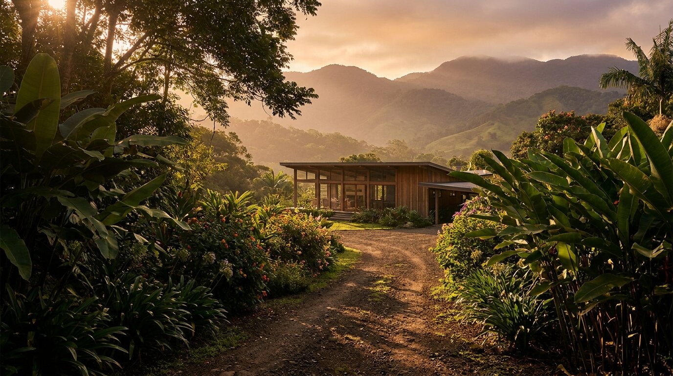 Path toward a Chiang Mai rehab retreat representing the next step after an intervention
