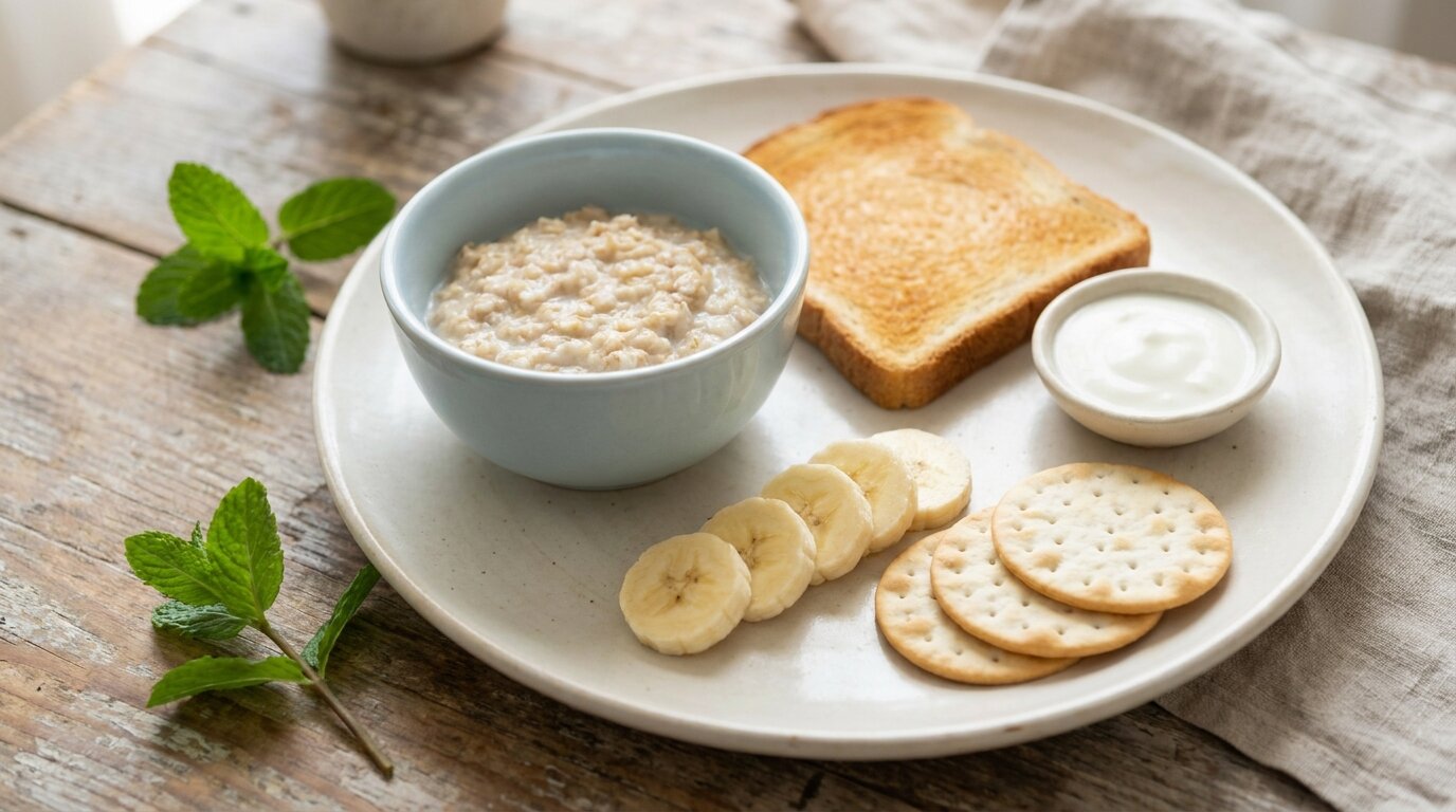 Bland easy-to-digest foods to eat during withdrawal